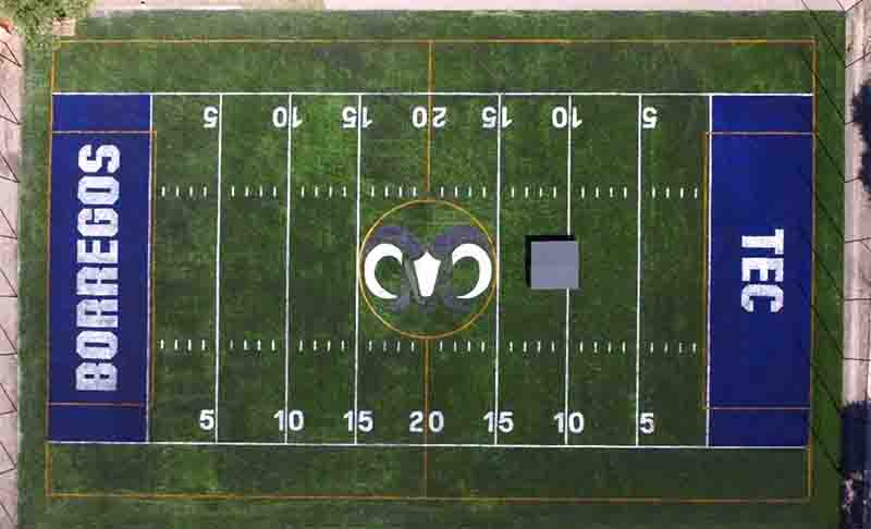 CCGrass Provides New American Football Field for Monterey